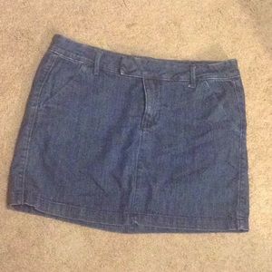 Denim Mini Skirt